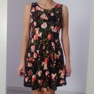 Floral mini dress